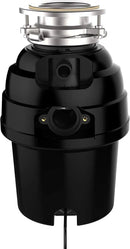 Waste Maid 10-US-WM-458-3B Garbage Disposal Anti-Jam Stainless Steel Food Waste Grinding System, 3/4 HP Deluxe, Black by CozyNest Decor