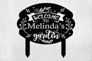 Personalized Metal Garden Sign with Stake, Custom Garden Decor for Outdoor, Custom Family Name Sign, Patio Decorations, Lawn Art, Farmhouse Decorative, Housewarming Gift (CstmDesign10) by CozyNest Decor