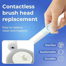 Disposable Toilet Brush&Holder with 18pcs Refills Pads, Toilet Cleaning Kit System,Toilet Bowl Cleaner Wand Holder and Set (1 Wand+1 Caddy+18 Refills) by CozyNest Decor