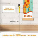Customize Name Kids Height Chart for Wall, Giraffe Growth Chart for Wall, Kids Growth & Measuring Chart in Inches, Fun & Stylish Height Tracker for Children, Nursery Decor Essentials by TinyTreasures Baby Boutique