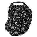 Country Western Car Seat Cover for Baby Cowboy Hat Boots Horse Cactus Stretchy 5-in-1 Covers Adjustable Car Canopy Breastfeeding Cover Wild West Desert Breathable Nursing Cover-Up by TinyTreasures Baby Boutique