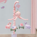 Lambs & Ivy Sea Dreams Dolphin/Turtle Musical Baby Crib Mobile Soother Toy by TinyTreasures Baby Boutique