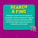 Skillmatics Search and Find Educational Game - Reusable Preschool Learning Activities, Perfect for Toddlers & Kids Who Love Toys, Art & Crafts, Builds Vocabulary, Gifts for Ages 3, 4, 5, 6 by TinyTreasures Baby Boutique