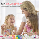 Redtwo 18000 Pcs Clay Beads Bracelet Making Kit, 4 Boxes 64 Colors Flat Polymer Heishi Jewelry with Gift Pack, Friendship Bracelet for Girls Ages 8-12 by TinyTreasures Baby Boutique