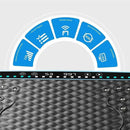 Vibration Plate Fitness Platform Whole Body Exercise Machine with 120 Speed Levels, Lymphatic Drainage, Fat Burning, and Weight Loss, Perfect for Women, Men, and Home Gym Exercise by CozyNest Decor