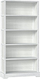 TVU 5-Shelf Wood Bookcase, 65 Inch Tall Bookshelf with Storage, Floor Standing Display Book Shelf，for Living Room Bedroom Study Office，Antique White by CozyNest Decor