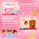 Princess Busy Book for Toddlers 1-3 | Montessori Activity Book with Various Activities For Girls & Boys | Educational Learning Sensory Board For Toddlers 1-3 | Portable busy board Travel Toy for Car by TinyTreasures Baby Boutique