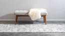 Unique Loom Rosso Collection Vintage, Geometric, Bohemian, Traditional, Distressed, Southwestern Area Rug, 2' 0" x 6' 0", Light Gray/Ivory by CozyNest Decor