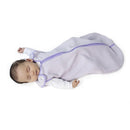 baby deedee Sleep nest Fleece Baby Sleeping Bag, Lavender, Medium (6-18 Months) by TinyTreasures Baby Boutique