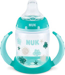 NUK Learner Cup, 5 Oz, 2-Pack, Clouds & Stars – BPA Free, Spill Proof Sippy Cup by TinyTreasures Baby Boutique