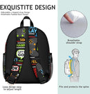 Toddler Backpack for Boys 3-8: Preschool Kindergarten Backpack - Cute Kids Backpacks for Boys-Game by TinyTreasures Baby Boutique