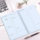 TREES Hourly Daily Planner Undated with To-Do List, Meals, Notes,Appointment Planner Book 10" x 7.3", Flexible PVC Cover,Twin-Wire Binding by TinyTreasures Baby Boutique