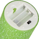 Green Flameless Candles with Remote, Glass LED Pillar Battery Operated Candles with Timer, Flickering Decorative Lights for Home Weddings Holidays Gift Set of 3 by CozyNest Decor