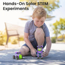 Sillbird Solar Building Robot Kit STEM Gift for Boys Aged 8-12, DIY 15-in-1 Science Educational Toys for Kids Birthday, Solar or Battery Powered Robotic Set with 212 Pieces by TinyTreasures Baby Boutique