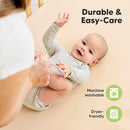 KeaBabies 2-Pack Organic Crib Sheets for Boys, Girls - 52x28 Fitted Crib Mattress Sheet Neutral, Breathable Jersey Cotton Cover for Baby Bed, Toddler Mattress, Soft & Cute Prints (Pecan) by TinyTreasures Baby Boutique