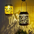 2 Pack Butterfly Solar Lanterns Outdoor Waterproof,Birthday Gifts for Women Mom,Hanging Solar Lights Outdoor LED 6.9" Metal Butterfly Decorative Lanterns for Patio,Pathway,Yard,Garden Decor by GreenHaven Gardens