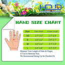 HANDLANDY Long Gardening Gloves for Men & Women, Thorn Proof Rose Pruning Gloves Leather Gauntlets Garden Glove Yard Work Glove (XS, Green) by GreenHaven Gardens