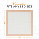 Inspire Super and Ultra Absorbent Disposable Bed Pads (30" X 36" Pack of 50) by TinyTreasures Baby Boutique