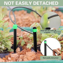 120 Pcs Drip Irrigation Emitters for 1/4'' Drip Irrigation Tubing 60 Irrigation Emitters Sprayer 60 Adjustable 360 Degree Water Flow Drippers for Patio Lawn Garden Watering by GreenHaven Gardens