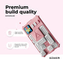 GiiKER Super Slide Puzzle Games, Original 500+ Challenges Brain Teaser Puzzle, Toys for Kids, Travel Games Birthday Gifts Easter Basket Stuffers for Boys Girls, Activities for Road Trips-Baby Pink by TinyTreasures Baby Boutique