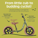 Retrospec Cub Toddler 12" Balance Bike, 18 Months - 3 Years Old, No Pedal Beginner Kids Bicycle for Girls & Boys, Flat-Free Tires, Adjustable Seat, & Durable Frame by TinyTreasures Baby Boutique