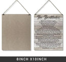 Inspirational Bible Gift Signs the Beatitudes Blessed are the Poor in Spirit for Theirs is the Kingdom of Heaven Wooden Hanging Sign Religious Scripture Art Wall Home Decoration 10 x 8 Inches by CozyNest Decor