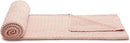 Amazon Basics Chunky Cable Knit Throw Blanket for Couch, Sofa, Bed, Lightweight Soft Cozy, Dusty Rose, 50"x 60" by CozyNest Decor