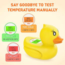 Baby Bath Thermometer with Timer and 3 Color Backlit, Digital Water Temperature Thermometer with and Temperature Warning, Safety Bath Tube Thermometers Floating Toy for Infant, Toddler by TinyTreasures Baby Boutique
