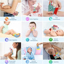 BLOOBLOOMAX Sock rattles for Babies 0-24 Months Baby Animal Foot Finder Educational Toys by TinyTreasures Baby Boutique