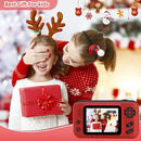 Kids Camera Girls for 3 4 5 6 7 8 9 Years Old Girls,1080P HD Video Selfie Camera with 32G SD Card Kids Digital Camera Toys for Toddler Birthday Gifts Red by TinyTreasures Baby Boutique