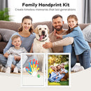 Family Handprint Kit, DIY Craft Keepsake, Hand Print Photo Frame, Family Gifts for New Mom, New Baby, New Parents, Grandparents, Mother's Day, Father's Day, Adoption Day, Anniversary by TinyTreasures Baby Boutique