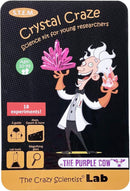 The Purple Cow- The Crazy Scientist Crystal Craze Experiment Stem Education Science Kit for Kids Boys & Girls Aged 10+ by TinyTreasures Baby Boutique
