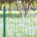 Green PVC Coated Welded Wire Fence 24 Inch x 50 Foot, 2 Inch x 3 Inch 16GA, Garden Border Fencing Roll Vinyl Coating Metal Wire Mesh for Yard Vegetable Plant Protection Poultry Netting by GreenHaven Gardens