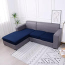 hyha Waterproof Couch Cushion Covers, Sectional Sofa Slipcovers Washable, L Shape Chaise Dog Couch Covers for Sectional Sofa, Universal Furniture Protector (1 Piece for Chaise XL, Navy) by CozyNest Decor