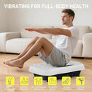 Vibration Plate Exercise Machine, Vibrating Platform for Lymphatic Drainage with 120 Speeds, Upgraded Vibrated Plates for Weight Loss, Full Body Workout Equipment for Fitness at Home by CozyNest Decor