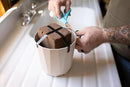 OASIS Forage Precision-Cut Floral Stem Shears | Stainless Steel Serrated Double Walled Blades | Bright Blue Ergonomic Handle by GreenHaven Gardens