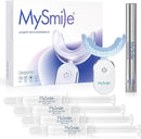 MySmile Deluxe 10 Min Teeth Whitening Kit with 28 LED Light, 35% Carbamide Peroxide Teeth Whitening Gel, Helps Remove Years of Stains from Coffee, Soda, Wines, Smoking, Food by CozyNest Decor