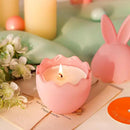 Spring Candle Decoration for Table Centerpieces, Bunny Lavender Scented Candle, Spring Home Decor, Indoor Easter Gift for Women by CozyNest Decor