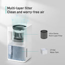 Evaporative Humidifier for Bedroom, 2.11Gal/8L Quiet Humidifiers Large Room with SleepyTime, Aroma Diffuser, 6 Speeds, Top Fill, No White Dust, Auto Off Humidifier for Baby Nursery Home Office by TinyTreasures Baby Boutique