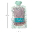 Infantino Reusable Squeeze Pouches for Homemade Baby Food, 3.5 oz, Pack of 25 - BPA, PVC, and Phthalate-Free, Freezer-Safe, with Clear Window and Labeling Space by TinyTreasures Baby Boutique