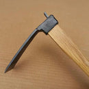 Kana Hoe 217 Japanese Garden Tool - Hand Hoe/Sickle is Perfect for Weeding and Cultivating. The Blade Edge is Very Sharp. (Beige-009) by GreenHaven Gardens