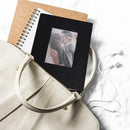 RECUTMS 100 Photo Album for 4x6 100 Small Photos Black Premium Leather Cover Inner White Page Vertical Photo Book for Family Wedding Graduation （Black） by TinyTreasures Baby Boutique