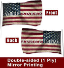 Amarica is Back Flag 3x5 Ft Double Sided Faith Over Fear Banner, Christian American Flags for Outside Christian Banners with Brass Grommets Outdoor House Decorations Flag by GreenHaven Gardens