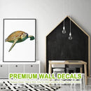 Turtle Wall Stickers Gifts Christmas - Sea Turtle Wall Decals Peel and Stick - Turtle Wall Stickers Removable - Sea Turtle Animals Wall Decor for Kids Baby Bedroom Bathroom Living Room by CozyNest Decor