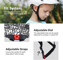 Kids Bike Helmet, Youth Toddler Boys Girls Helmets, 2 Size Adjustable for Ages 2-3-5-8-14 Years, Child Helmet with Visor and LED Light, Lightweight Multi-Sport Bicycle Scooter Cycling Helmets by TinyTreasures Baby Boutique