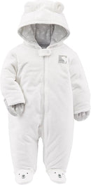 Simple Joys Kid's Pram Ivory Bear Outerwear by TinyTreasures Baby Boutique