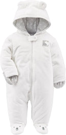 Simple Joys Kid's Pram Ivory Bear Outerwear by TinyTreasures Baby Boutique
