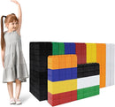 Large Building Blocks for Kids Ages 3-8 – 336 Piece Mega Set – Indoor & Outdoor STEM Toy for Boys & Girls by TinyTreasures Baby Boutique