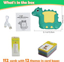 MAYAPHILOS Spanish and English Talking Flash Cards, 224 Sight Words Learn Spanish for Kids, Audible Educational Interactive Autism Sensory Toys for Toddlers by TinyTreasures Baby Boutique