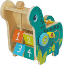 Manhattan Toy Wooden Dinosaur Toddler and Preschool Musical Instrument and Activity Toy with Xylophone, Sawtooth Ridges and Solo Mallet by TinyTreasures Baby Boutique